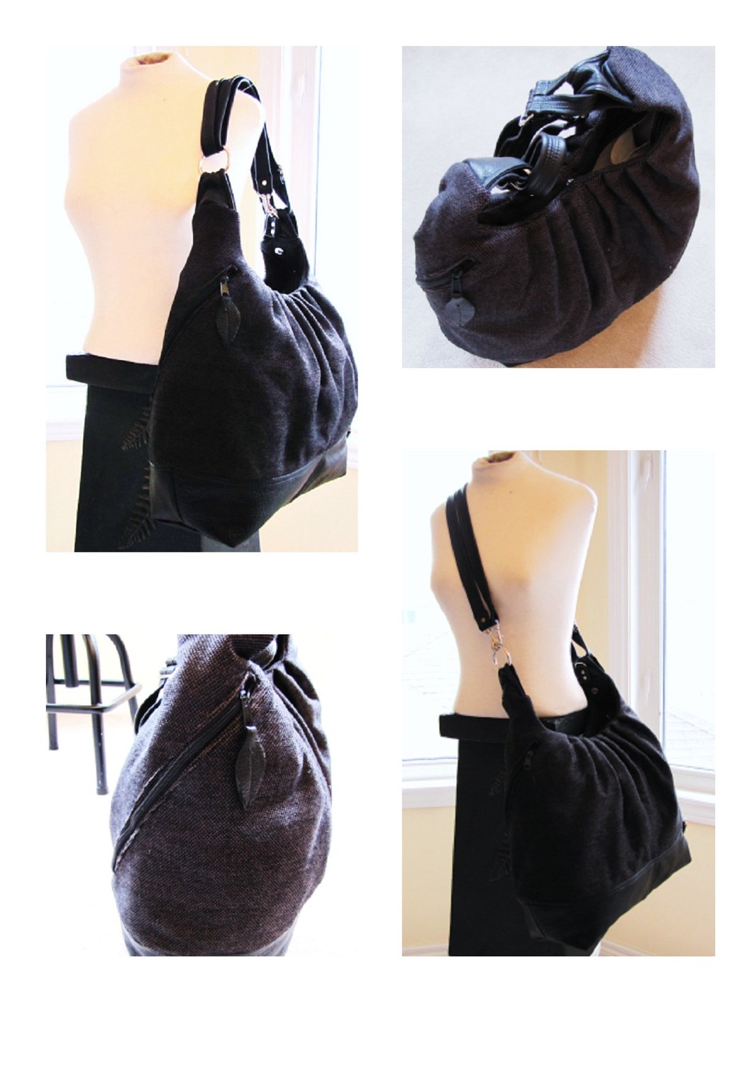 extra large backpack purse